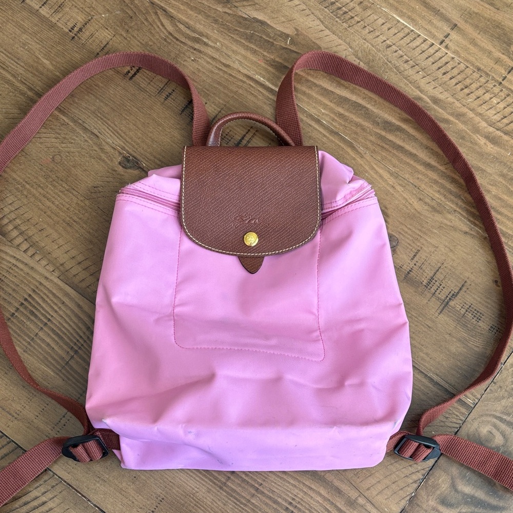 Longchamp Pink Backpack